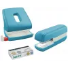 Leitz Cosy Locher 2-fach 30 Blatt, 30 Blätter, Blau, Kunststoff, 8 cm, 5,5 mm, A4