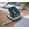 Leitz Cosy Locher 2-fach 30 Blatt, 30 Blatt, Schwarz, Kunststoff, 8 cm, 5,5 mm, A4, A5, A6, Folio, US-Quart, 8 x 8 x 8 cm