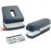 Leitz Cosy Locher 2-fach 30 Blatt, 30 Blatt, Schwarz, Kunststoff, 8 cm, 5,5 mm, A4, A5, A6, Folio, US-Quart, 8 x 8 x 8 cm