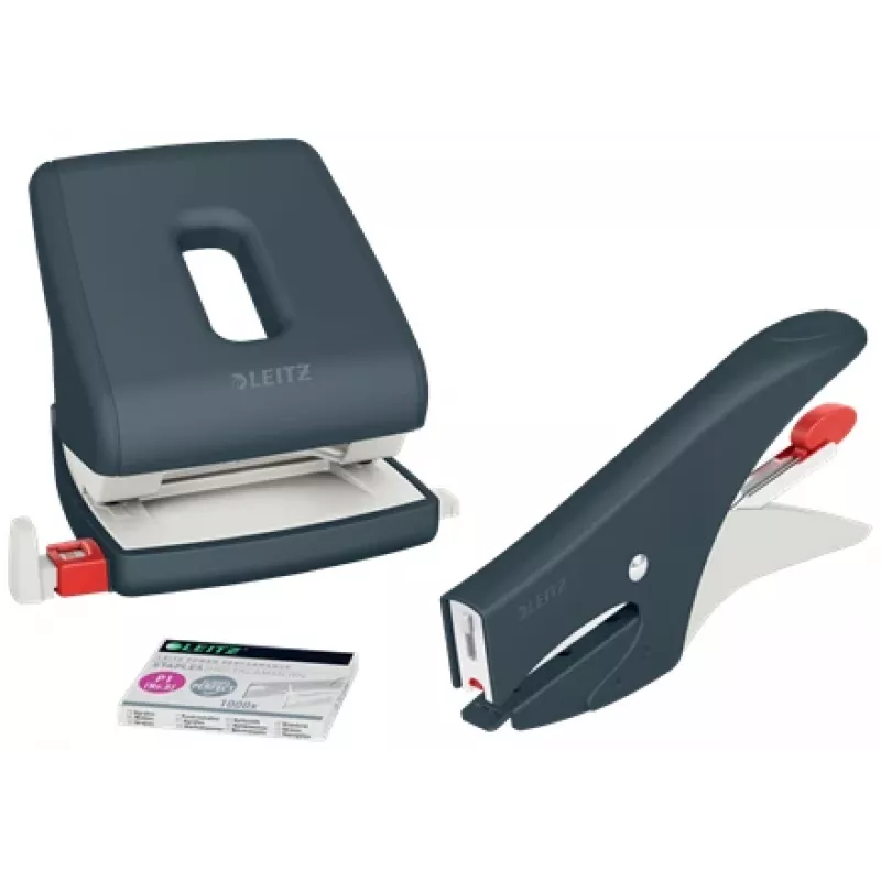 Leitz 56450089 Heftgerät Flachheftung Schwarz