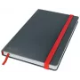 Leitz Cosy Notebook Soft Touch kariert mit Hardcover, Monochromatisch, Schwarz, A5, 80 Blatt, Matt, 100 g/m²
