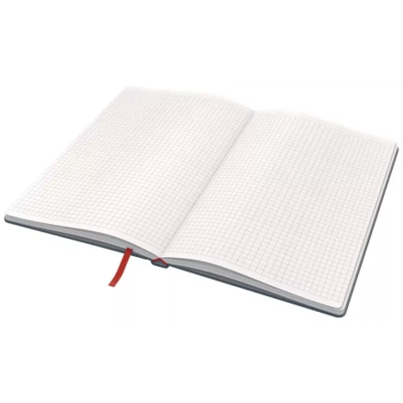 Leitz Cosy Notebook Soft Touch kariert mit Hardcover, Monochromatisch, Schwarz, A5, 80 Blatt, Matt, 100 g/m²