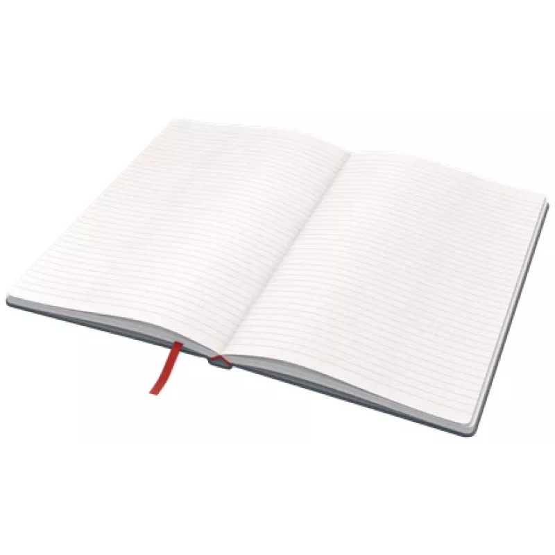 Leitz Cosy Notebook Soft Touch liniert mit Hardcover, Einfarbig, Schwarz, A5, 80 Blatt, Matt, 100 g/m²