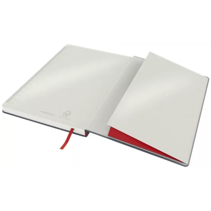 Leitz Cosy Notizbuch Soft Touch kariert mit Hardcover, monochromatisch, Schwarz, B5, 80 Blatt, Matt, 100 g/m²