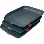 Leitz Cosy Briefablage, Set mit 3 Stück, Polystyrol (PS), Schwarz, A4, A4, 274 mm, 456 mm