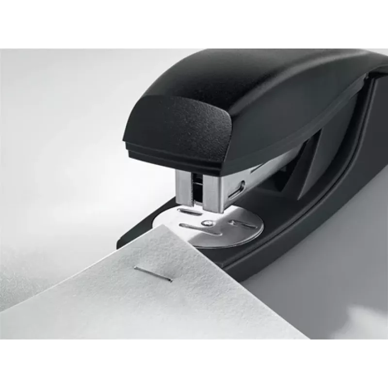 Leitz NeXXt Recycle Heftgerät, 30 Blatt, Schwarz, Standard-Heftung, 24/6, Kunststoff, 80 g/m²