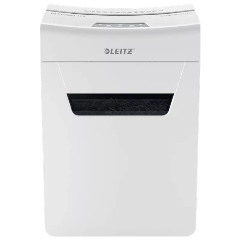 Leitz IQ Protect Premium Aktenvernichter 10X P4, 4 x 40 mm, 18 L, 150 Blatt, 55 dB, Touch, 10 Blatt