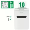 Leitz IQ Protect Premium Aktenvernichter 10X P4, 4 x 40 mm, 18 L, 150 Blatt, 55 dB, Touch, 10 Blatt