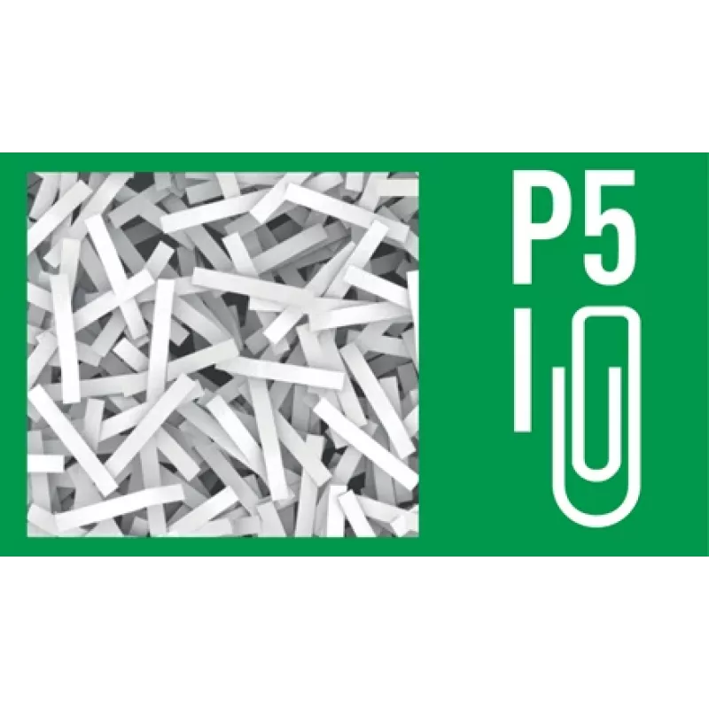 Leitz IQ Protect Premium Papierschredder 3M P5, Mikroschnitt, 2 x 15 mm, 10 L, 125 Blatt, 55 dB, Touch