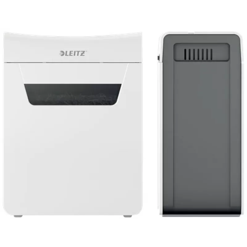 Leitz IQ Protect Premium Papierschredder 4M P5, Mikroschnitt, 2 x 15 mm, 14 L, 150 Blatt, 55 dB, Touch