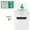 Leitz IQ Protect Premium Papierschredder 4M P5, Mikroschnitt, 2 x 15 mm, 14 L, 150 Blatt, 55 dB, Touch
