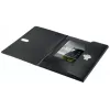 Leitz Recycle 3-Klappen-Mappe, Unterschriftenmappe, A4, Polypropylen (PP), Schwarz, Matt, 150 Blatt