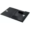 Leitz Recycle 3-Klappen-Mappe, Unterschriftenmappe, A4, Polypropylen (PP), Schwarz, Matt, 150 Blatt