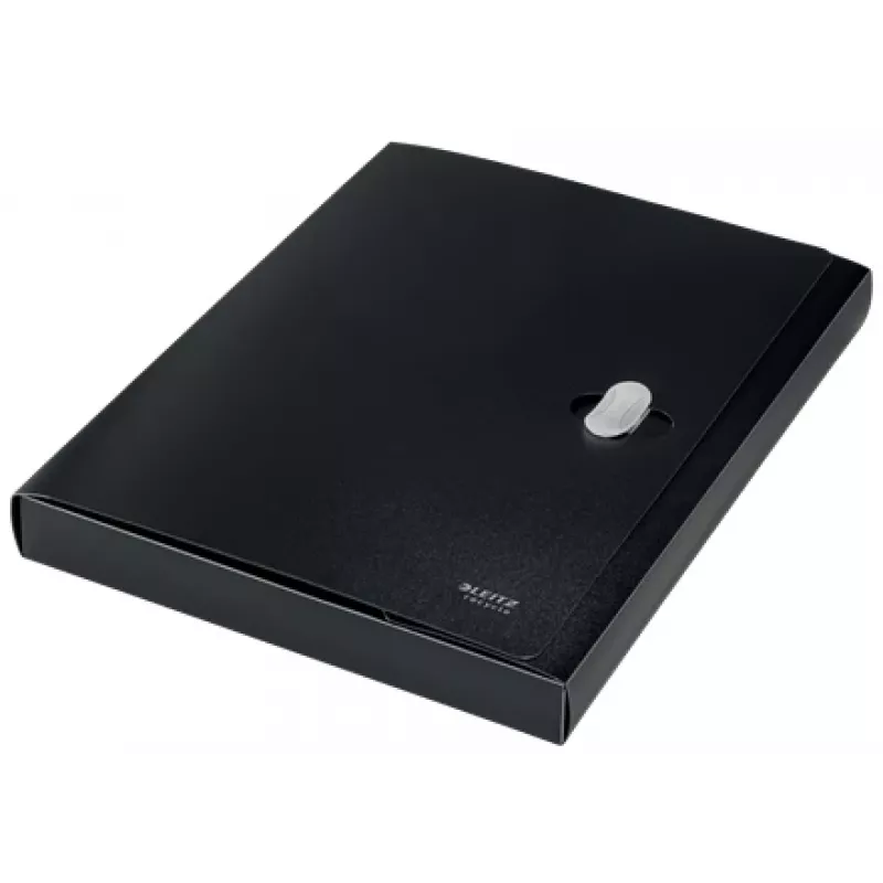 Leitz Recycle Box File, Unterschriftenmappe, A4, Polypropylen (PP), Schwarz, Matt, 250 Blatt