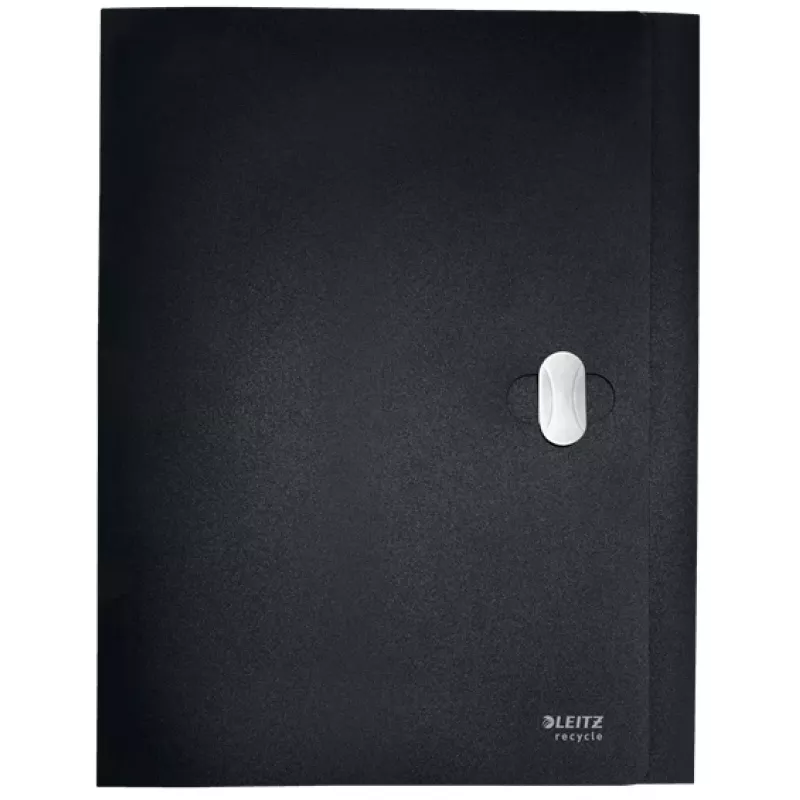 Leitz Recycle Box File, Unterschriftenmappe, A4, Polypropylen (PP), Schwarz, Matt, 250 Blatt