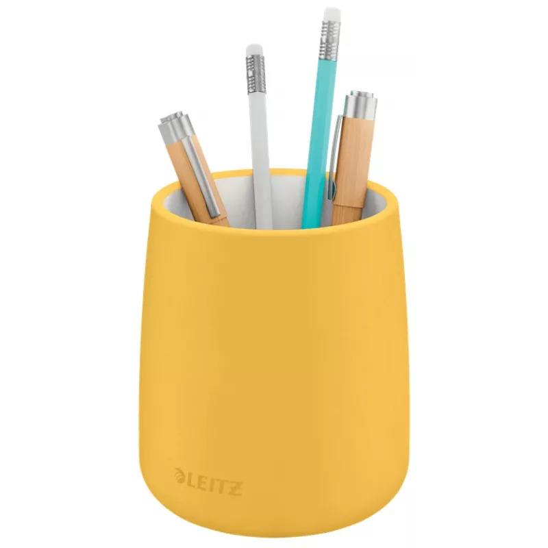 Leitz Cosy Stiftebecher, Gelb, Keramik, Junge/Mädchen, 8,7 cm, 105 mm, 240 g