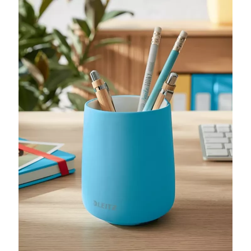Leitz Cosy Stiftehalter, Blau, Keramik, Junge/Mädchen, 8,7 cm, 105 mm, 240 g