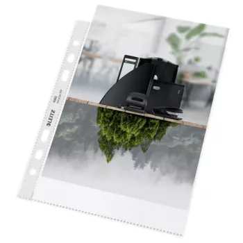 Leitz Recycle A5 Tasche, 150 x 210 mm (A5), Transparent, Polypropylen (PP), Matt, Hochformat, 0,1 mm