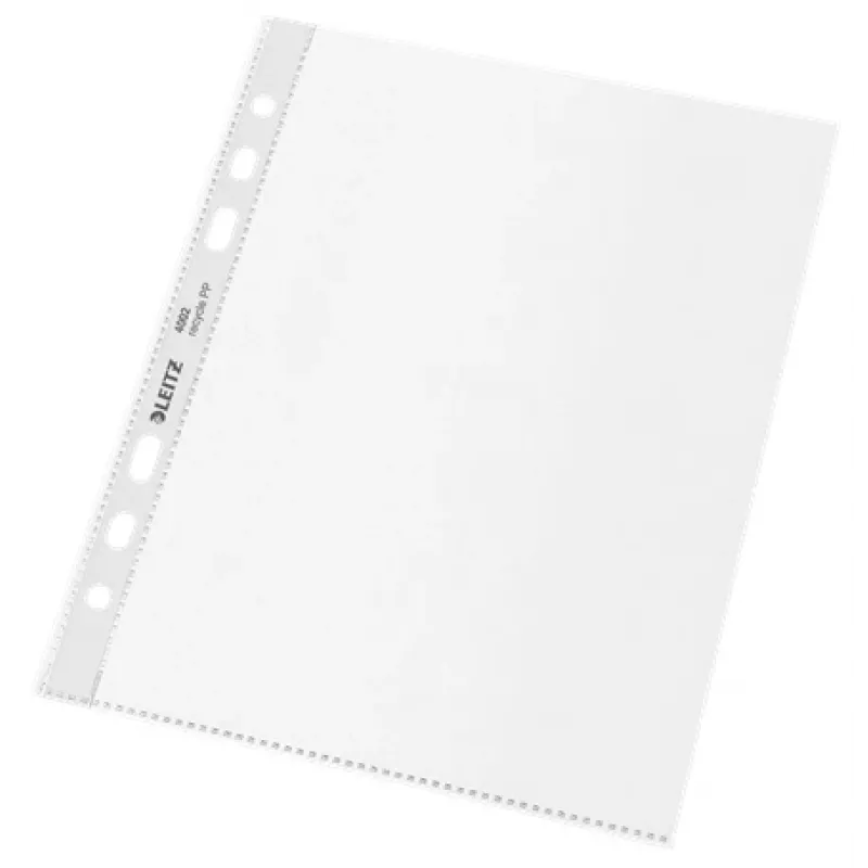 Leitz Recycle A5 Tasche, 150 x 210 mm (A5), Transparent, Polypropylen (PP), Matt, Hochformat, 0,1 mm