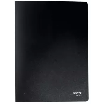 Leitz Recycle Displaybuch, Schwarz, Polypropylen (PP), 40 Taschen, Hochformat, A4, 231 mm