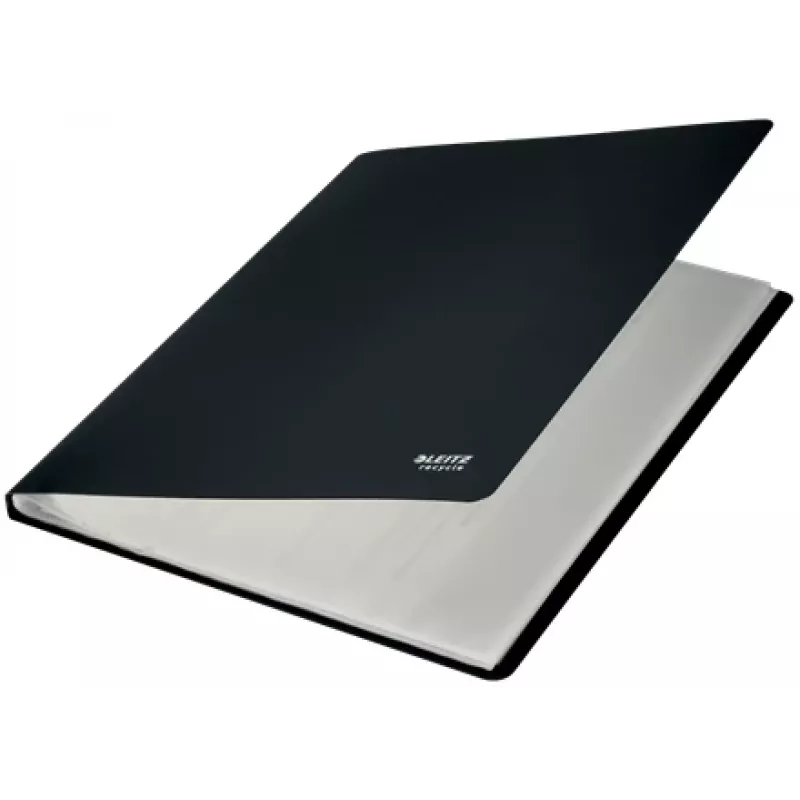 Leitz Recycle Displaybuch, Schwarz, Polypropylen (PP), 40 Taschen, Hochformat, A4, 231 mm