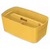 Leitz MyBox Cosy Small mit Deckel, Aufbewahrungsbox, Aufbewahrungsbox, Gelb, Rechteckig, Kunststoff, Monochromatisch, Gelb