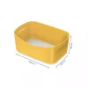 Leitz MyBox Cosy Aufbewahrungsschale, Aufbewahrungsschale, Gelb, Rechteckig, Kunststoff, Monochrom, 246 mm