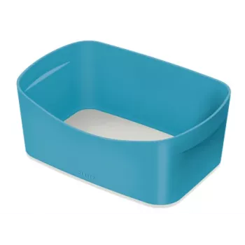 Leitz MyBox Cosy Aufbewahrungswanne, Aufbewahrungsbox, Blau, Rechteckig, Kunststoff, Monochromatisch, Innenbereich