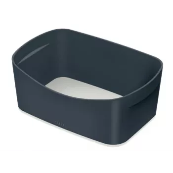 Leitz MyBox Cosy Aufbewahrungswanne, Aufbewahrungsbox, Grau, Rechteckig, Kunststoff, Monochromatisch, Innenbereich