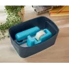 Leitz MyBox Cosy Aufbewahrungswanne, Aufbewahrungsbox, Grau, Rechteckig, Kunststoff, Monochromatisch, Innenbereich