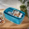 Leitz MyBox Cosy Organizer-Schale lang, Aufbewahrung, Aufbewahrungsbox, Blau, Rechteckig, Kunststoff, Monochromatisch, 307 mm