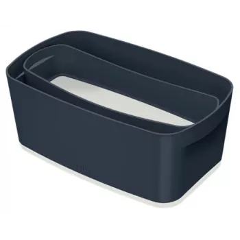 Leitz MyBox Cosy Ordnungsschale lang, Aufbewahrung, Aufbewahrungsbox, Grau, Rechteckig, Kunststoff, Einfarbig, Innenbereich