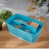 Leitz MyBox Cosy Ordnungsschale mit Griff, klein, Aufbewahrung, Blau, Kunststoff, 307 mm, 181 mm, 56 mm, 300 g
