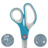 Leitz Cosy Titanium Büroschere 205 mm, Erwachsene, gerader Schnitt, Einzeln, Blau, Edelstahl, Büroschere