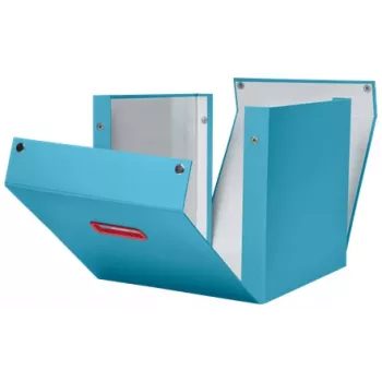Leitz Click & Store Cosy Cube Large Aufbewahrungsbox, Aufbewahrungsbox, Blau, Rechteckig, Karton, Einfarbig, Innenbereich