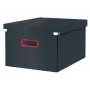Leitz Click & Store Cosy Medium Storage Box, Aufbewahrungsbox, Grau, Rechteckig, Karton, Monochromatisch, Innenbereich