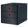 Leitz Click & Store Cosy Schubladenschrank (3 Schubladen), Grau, Karton, 286 mm, 358 mm, 282 mm