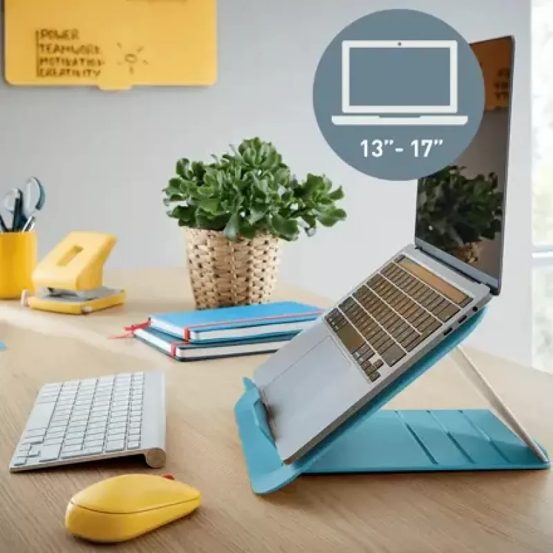 Leitz Ergo Cosy Verstellbarer Laptopständer, 80 % recyceltes Plastik
