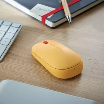 Leitz Cosy Funkmaus, beidhändig, RF Wireless + Bluetooth, 4000 DPI, Orange