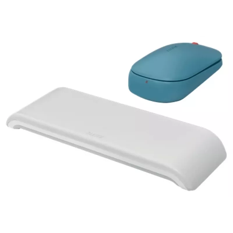 Leitz Cosy Funkmaus, beidhändig, RF Wireless + Bluetooth, 4000 DPI, Blau