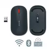 Leitz Cosy kabellose Maus, beidhändig, RF Wireless + Bluetooth, 4000 DPI, Grau