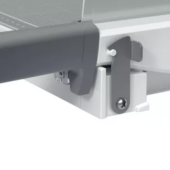 Leitz Precision Home Papierschneider A4, 8 Blatt, A4, 80 g/m², Grau, Gummi, 298 mm