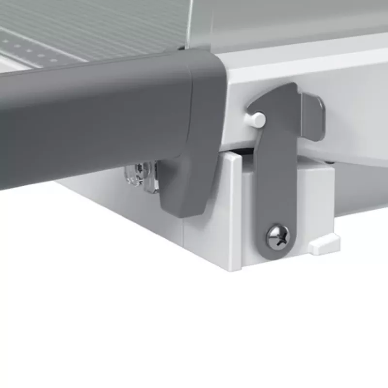 Leitz Precision Home Papierschneider A4, 8 Blatt, A4, 80 g/m², Grau, Gummi, 298 mm