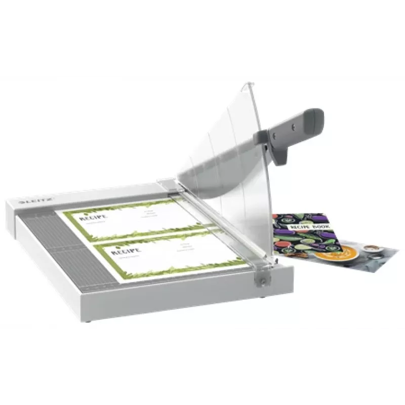 Leitz Precision Home Papierschneider A4, 8 Blatt, A4, 80 g/m², Grau, Gummi, 298 mm