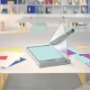 Leitz Precision Office Papierschneider A3, 15 Blatt, Edelstahl, A3, 80 g/m², Glas, Edelstahl, Anthrazit