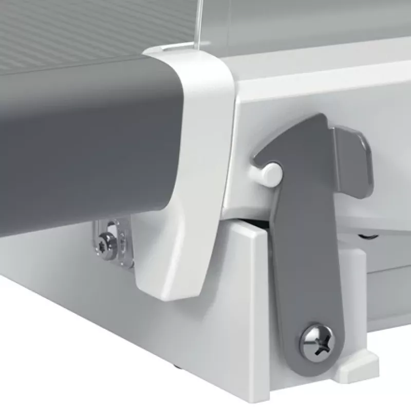 Leitz Precision Office Papierschneider A3, 15 Blatt, Edelstahl, A3, 80 g/m², Glas, Edelstahl, Anthrazit
