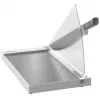 Leitz Precision Office Papierschneider A3, 15 Blatt, Edelstahl, A3, 80 g/m², Glas, Edelstahl, Anthrazit