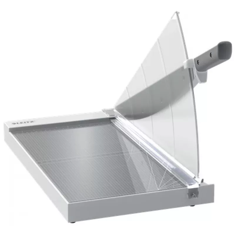 Leitz Precision Office Papierschneider A3, 15 Blatt, Edelstahl, A3, 80 g/m², Glas, Edelstahl, Anthrazit