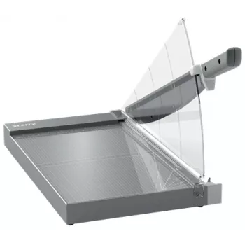 Leitz Precision Office Pro Papierschneider A4+, 25 Blatt, Edelstahl, A4 Maxi, 80 g/m², Aluminium, Glas, Edelstahl, Anthrazit
