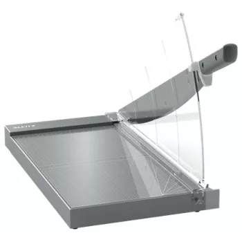 Leitz Precision Office Pro Papierschneider A3, 25 Blatt, Edelstahl, A3, 80 g/m², Aluminium, Glas, Edelstahl, Anthrazit